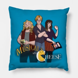 Musicals with Cheese Crew Pillow