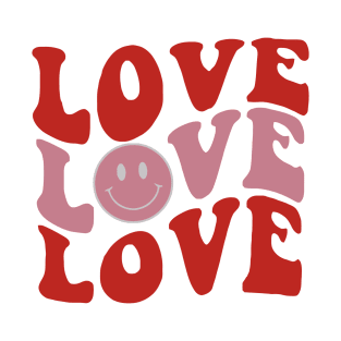 Love Love Love Valentine's Day T-Shirt