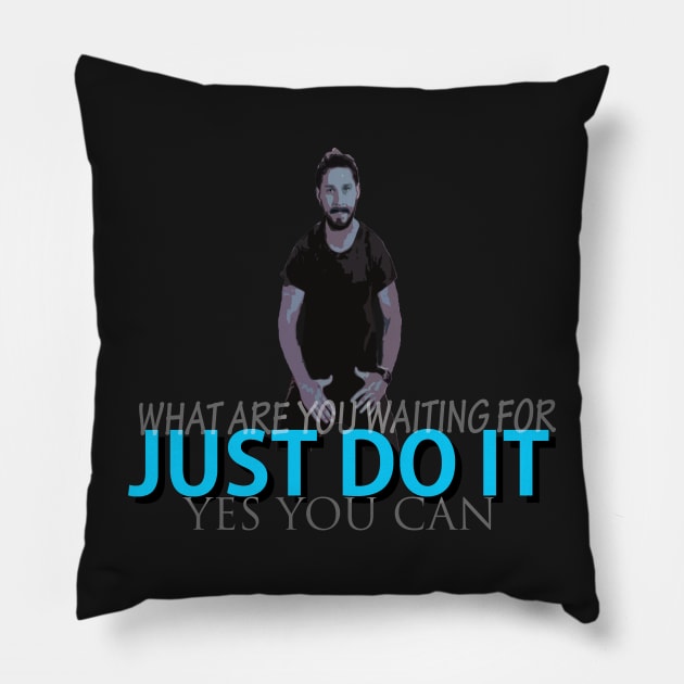 What are you waiting for? Pillow by kurticide