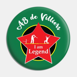 AB de Villiers - I am Legend T-Shirt Pin