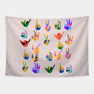 multicolore design Tapestry