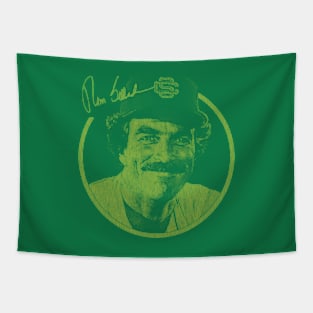 Tom Selleck Vintage Look Green Tapestry