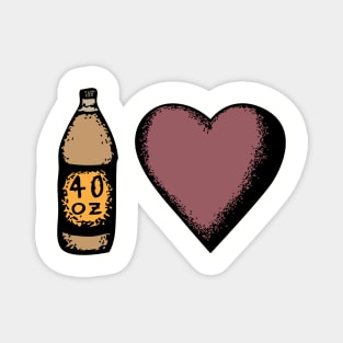 40 love Magnet