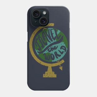 I Love to Travel the World Phone Case