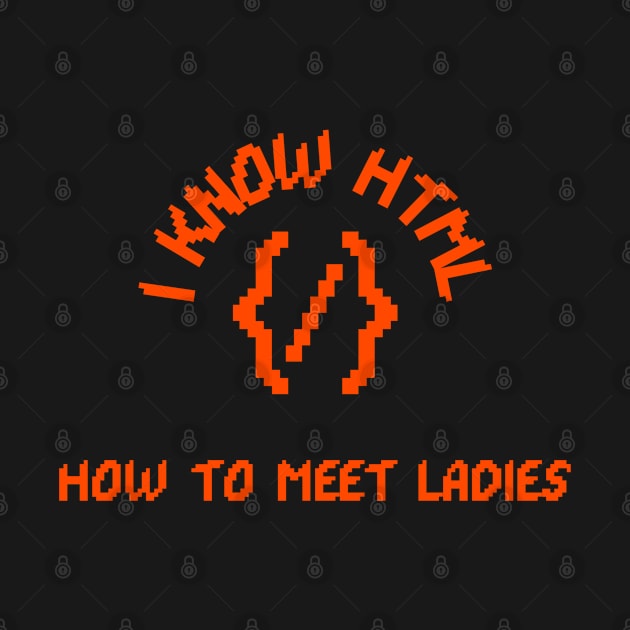 I Know Html How To Meet Ladies by soondoock