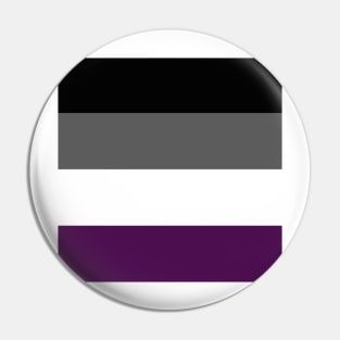 Asexual Flag Pin