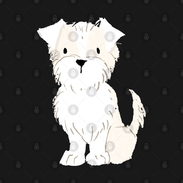 Discover Terrier Cream White - Terrier - Terrier - T-Shirt