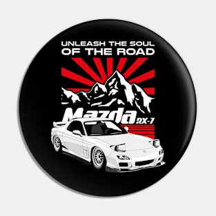 RX7 Drift Car Pin