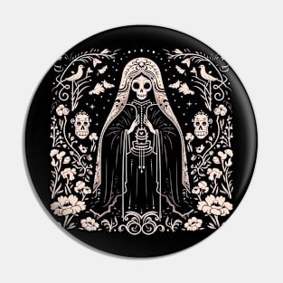 Dia de los Muertos Virgen de Guadalupe Pin