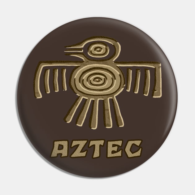 Aztec Culhua-Mexica Design Pin by Pikmi