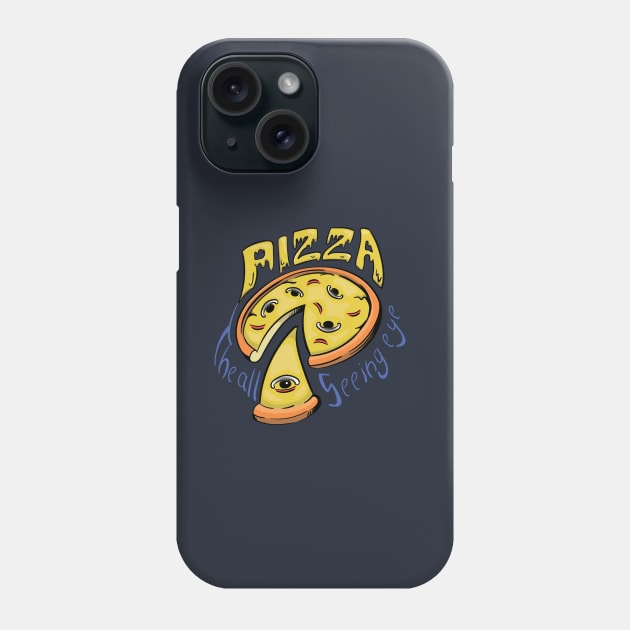 pizza Phone Case by Rashcek