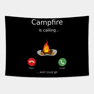 campfire Tapestry