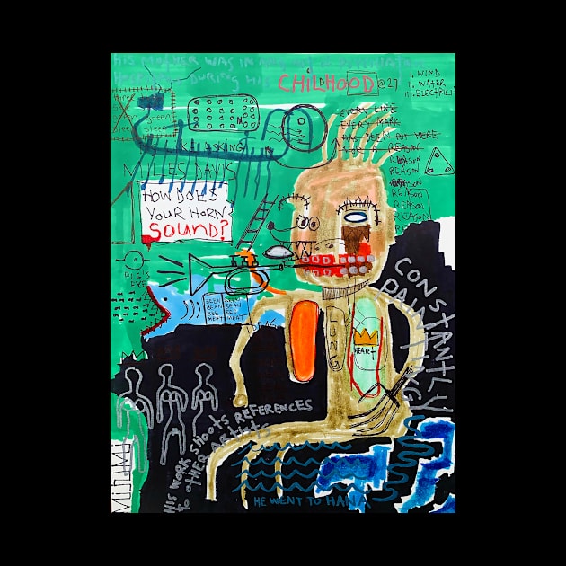 CHILDHOOD by Basquiat