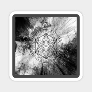 Grunge Metatron Magnet