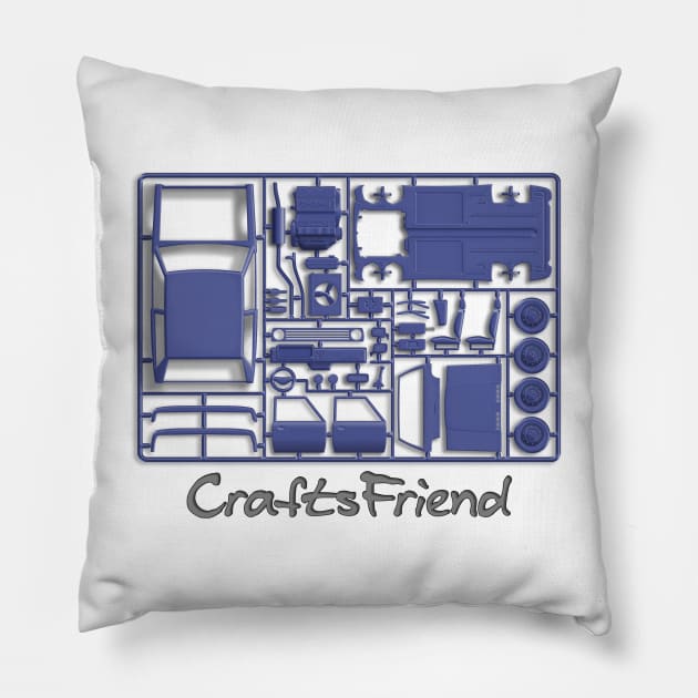 Craftsfriend - Model Car Kit Pillow by GetTheCar