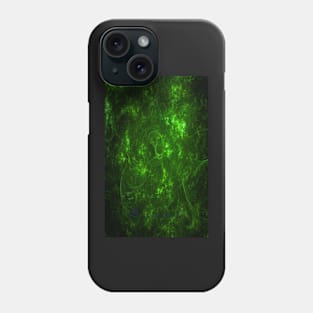 Fire - Green Phone Case