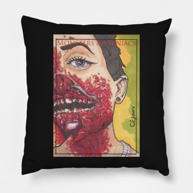 Horror Pillow by BigClintYeager