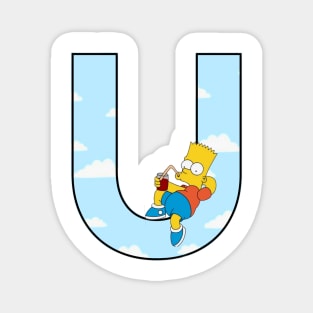 Simpsons letter Magnet