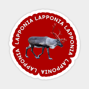 Lapland in Finland Magnet