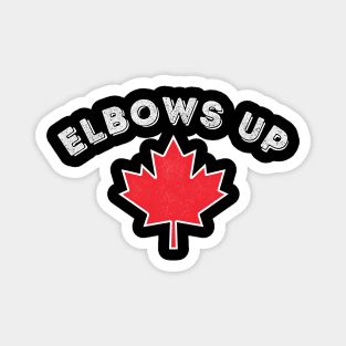 Elbows-Up Magnet