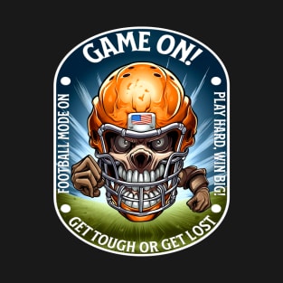 Skull Game On Helmet T-Shirt