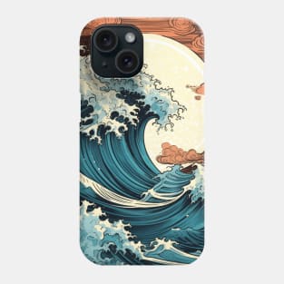 Summer Vaporwave Great Wave Phone Case