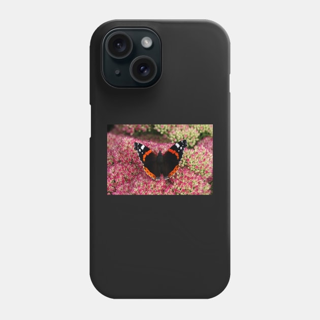 Red Admiral Phone Case by AH64D