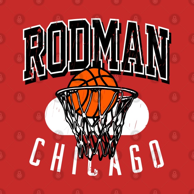 Vintage 90's Chicago Basketball Rod by funandgames