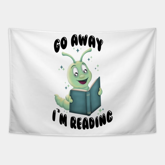 Bookworm Tapestry by Manxcraft