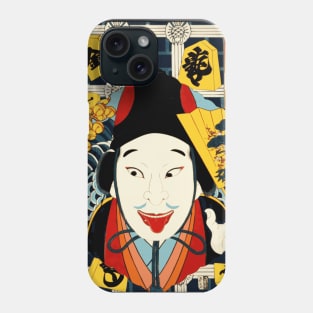 Japanese Art Kabuki Theater Actor Phone Case