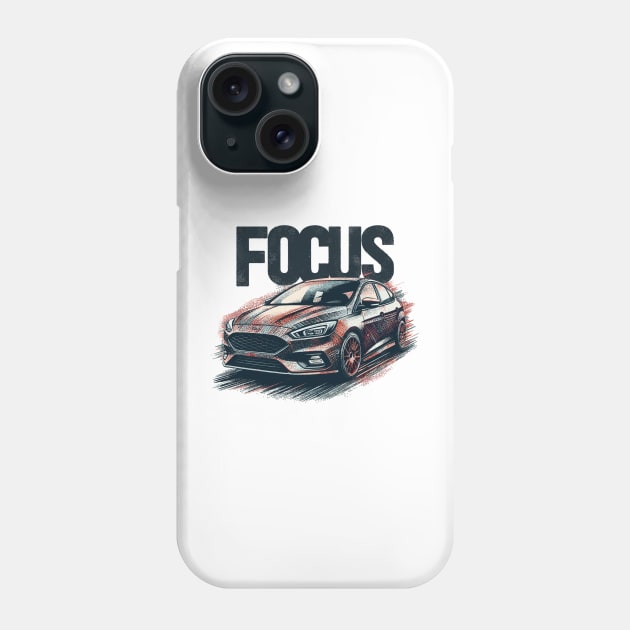 Ford Focus Phone Case by Vehicles-Art