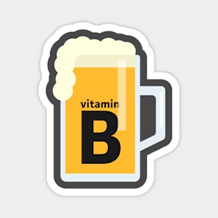 Vitamin Beer Magnet