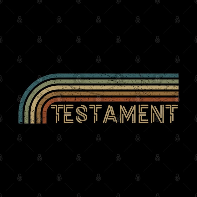 Testament Retro Stripes by paintallday