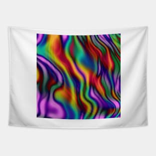 Rainbow waves Tapestry