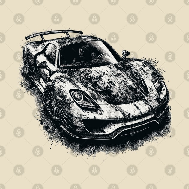 Porsche 918 Spyder by Vehicles-Art