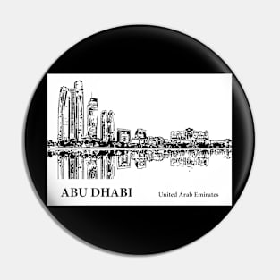 Abu Dhabi - United Arab Emirates Pin