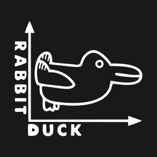 Rabbit Duck Optical Illusions T-Shirt