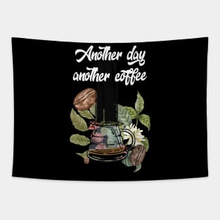 Another Day - Another Coffee Tapestry