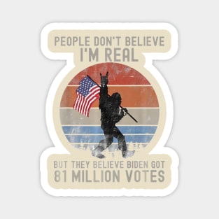 Bigfoot Votes Magnet