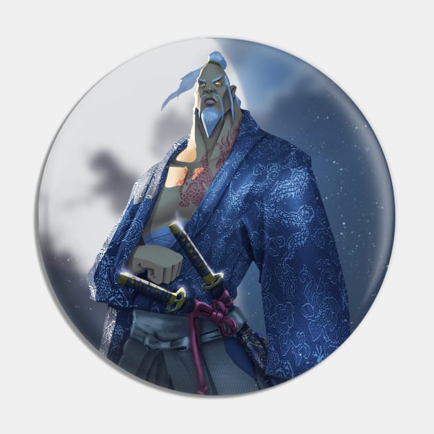 Ronin Samurai Collection Pin by Beckley Art