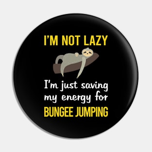 Funny Lazy Bungee Jumping Pin