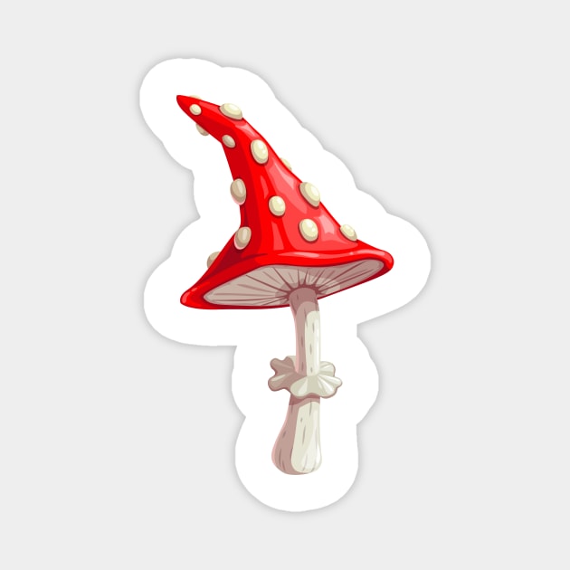 Mushroom Master Fly Agaric Magnet by Mushroom Master