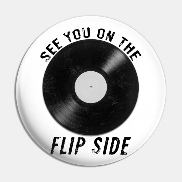 flip side Pin by mystudiocreate