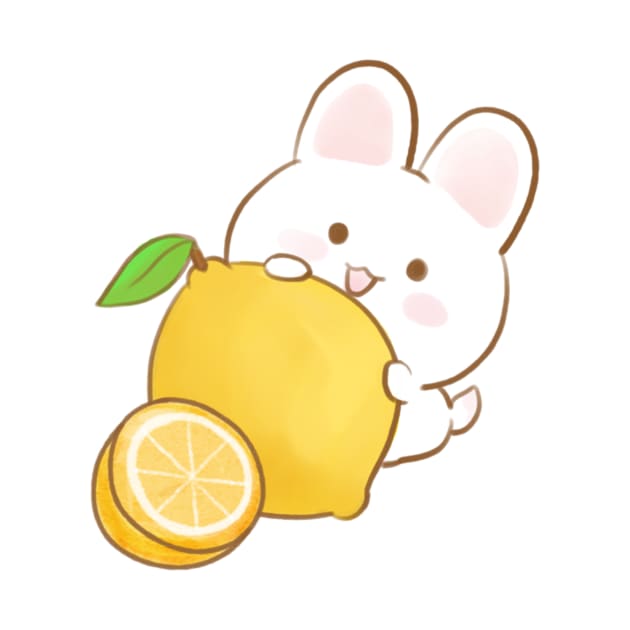 Squeeze the day Lemon Bunny by Anicue