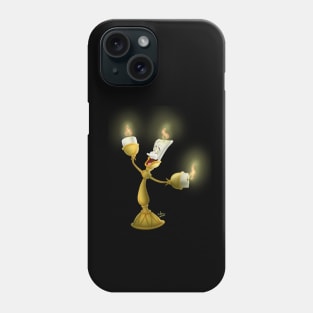 candle from Beauty and the Beast movie Phone Case