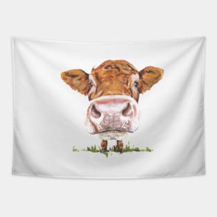 Cute Cow Tapestry