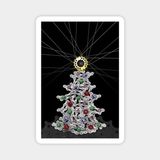 Bike Chain Cycling Christmas Tree Magnet