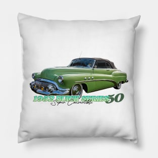 1952 Buick Series 50 Super Convertible Pillow