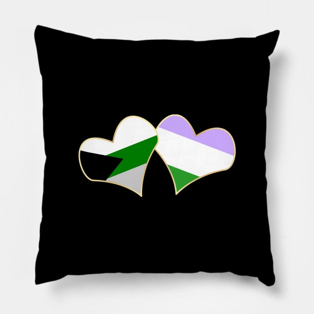 Gender and Sexuality Pillow by traditionation