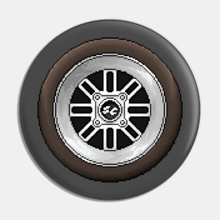 Pixelart Wheels! Pin